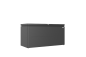 Mobile Preview: Biohort LoungeBox 160 (160 x 70 x 83,5 cm) / dunkelgrau-metallic